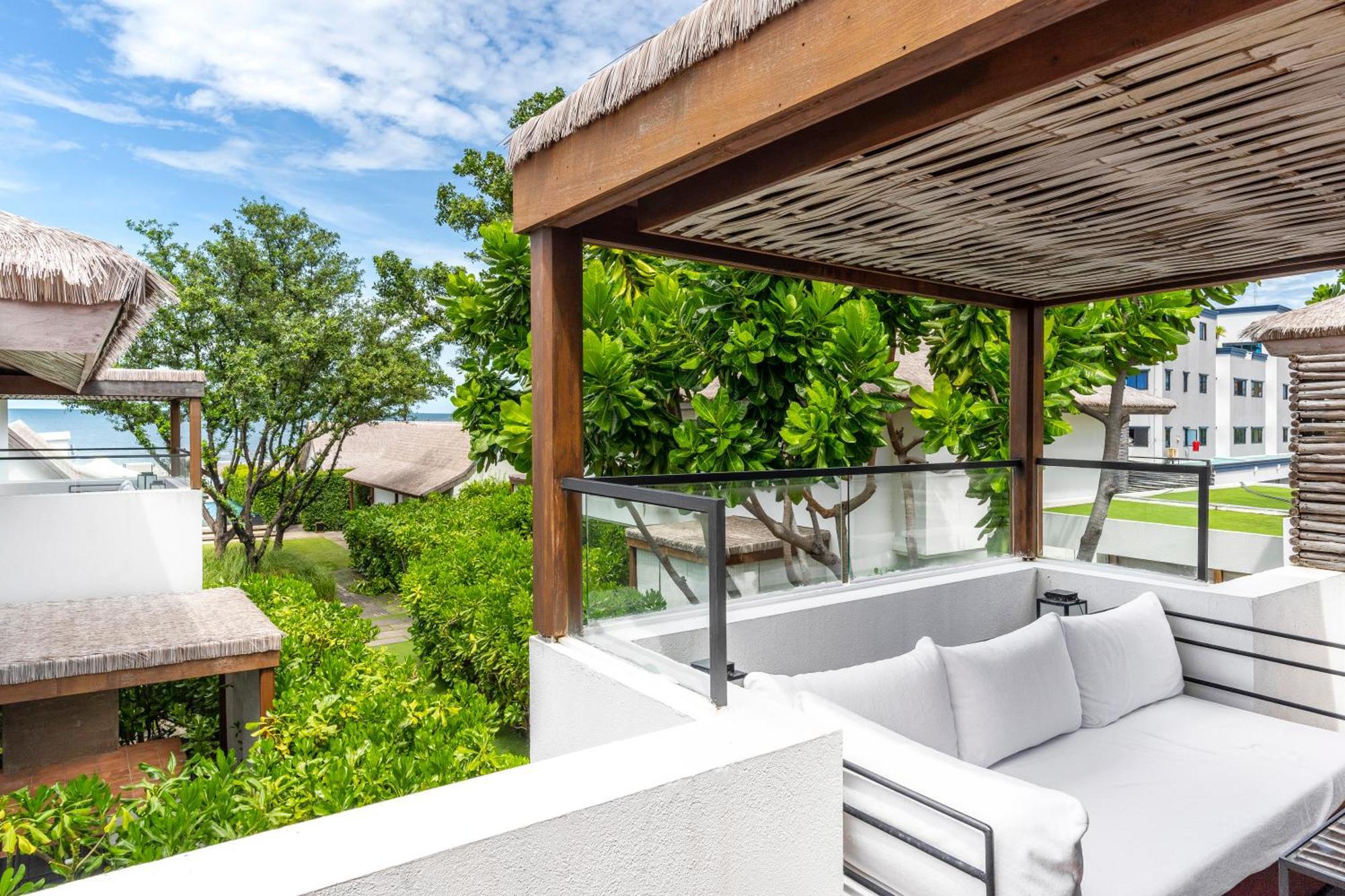 Villa Oceanbed mit Whirlpool